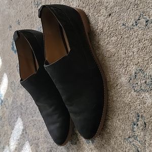 Franco Sarto black loafers size 10